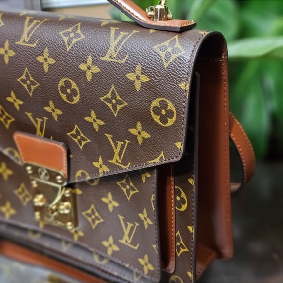 EUC AUTHENTIC LOUIS VUITTON MONOGRAM MONCEAU CROSSBODY VINTAGE *SR00**W/COA - Picture 10 of 13